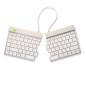 R-Go Split Clavier Bluetooth 5.0, avec Logiciel Anti-Rayures, Design Ergonomique avec Clavier divisé, Disposition QWERTY US, Bla R-Go Split Clavier Bluetooth 5.0, avec Logiciel Anti-Rayures, Design Ergonomique avec Clavier divisé, Disposition QWERTY US, Bla