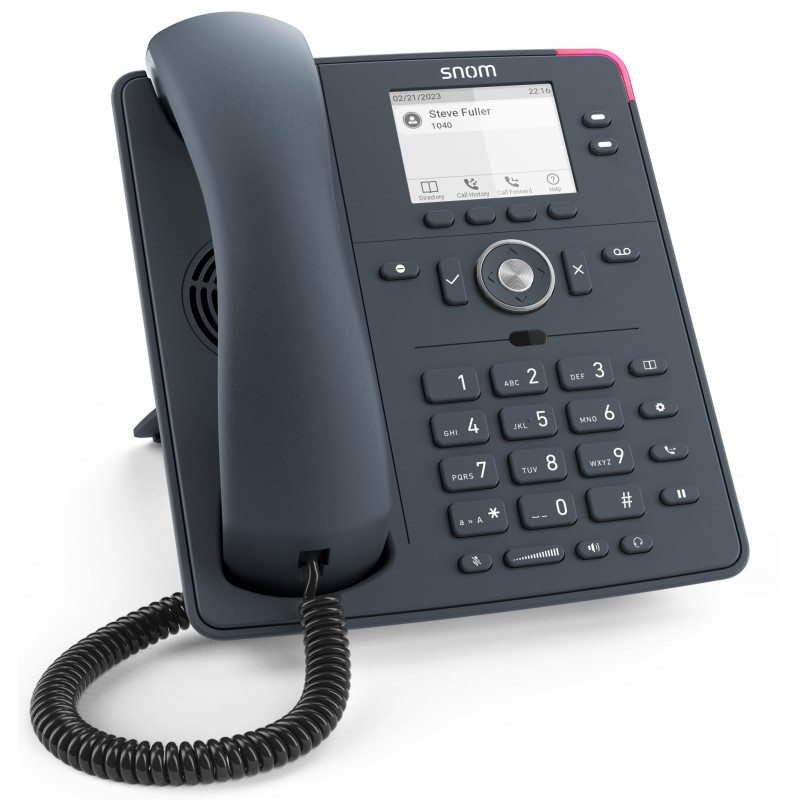 Snom D140 TéLéPhone VoIP Gris Ardoise, ÉCran LCD 2,8, Audio HD, 2 Identités SIP, PoE Classe 1, IPv4/IPv6, OpenVPN, Touches P Snom D140 TéLéPhone VoIP Gris Ardoise, ÉCran LCD 2,8, Audio HD, 2 Identités SIP, PoE Classe 1, IPv4/IPv6, OpenVPN, Touches P