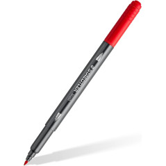 STAEDTLER 3001-6 feutres double pointe de coloriage aquarellables assortis - Pointe pinceau 1-6 mm - Pointe fine 0,5-0,8 mm - Ed