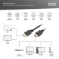 DIGITUS Câble HDMI - 10m - Full HD 1080p 60 Hz - contacts plaqués or - compatible avec TV, projecteur, moniteur - noir DIGITUS Câble HDMI - 10m - Full HD 1080p 60 Hz - contacts plaqués or - compatible avec TV, projecteur, moniteur - noir