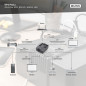 DIGITUS All-in-One Line-Interactive VI onduleur - 800VA / 480W - AVR - 4 prises de courant de sécurité - 3x C13 - logiciel d'arr DIGITUS All-in-One Line-Interactive VI onduleur - 800VA / 480W - AVR - 4 prises de courant de sécurité - 3x C13 - logiciel d'arr