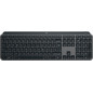 Logitech MX Keys S - Graphite, Clavier Allemand QWERTZ