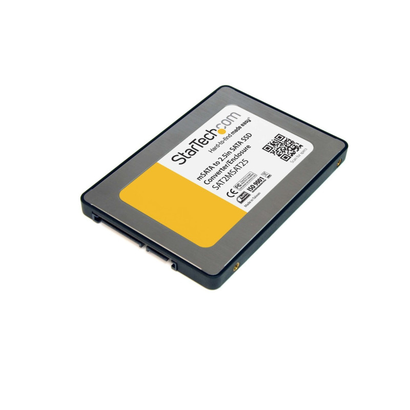 STARTECH.COM Boîtier d'adaptateur SSD SATA vers Mini SATA 2,5 Pouces STARTECH.COM Boîtier d'adaptateur SSD SATA vers Mini SATA 2,5 Pouces