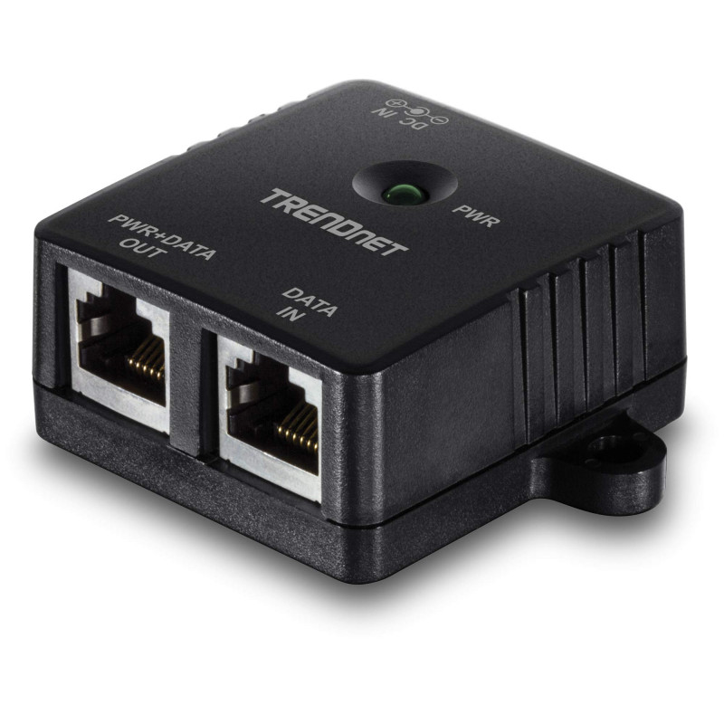 TRENDnet, TPE-113GI, Injecteur Gigabit Power Over Ethernet, débits Gigabit en Duplex intégral, Connexion d'appareils jusqu'à 100 TRENDnet, TPE-113GI, Injecteur Gigabit Power Over Ethernet, débits Gigabit en Duplex intégral, Connexion d'appareils jusqu'à 100