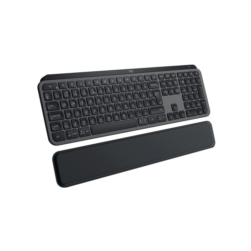 Logitech MX Keys S Plus - Graphite, Clavier US International QWERTY Logitech MX Keys S Plus - Graphite, Clavier US International QWERTY