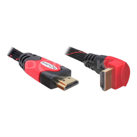 DeLock 82687 Câble HDMI 3 m Noir/Rouge