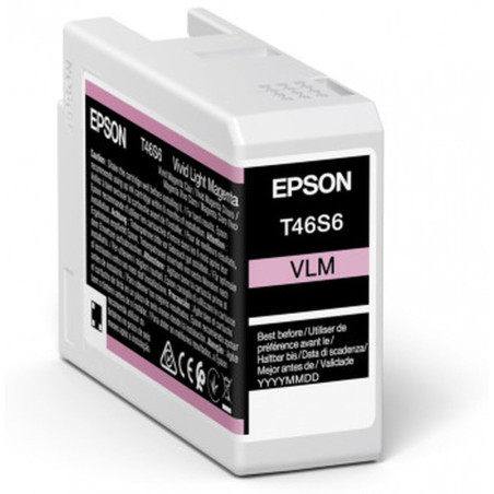 Epson T46S6 - 25 ml - Magenta chiaro vivido - originale
