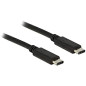 DeLOCK Type-C 2.0 - USB Type-C 2.0, 1 m 1m USB C USB C Noir câble USB - câbles USB (1 m, 1 m, USB C, USB C, Mâle/Mâle, Noir, Dro DeLOCK Type-C 2.0 - USB Type-C 2.0, 1 m 1m USB C USB C Noir câble USB - câbles USB (1 m, 1 m, USB C, USB C, Mâle/Mâle, Noir, Dro