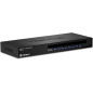 TRENDnet, TK-803R, Commutateur KVM 8 ports USB/PS2 à montage en rack, connexion VGA et USB, surveillance des périphériques, anal
