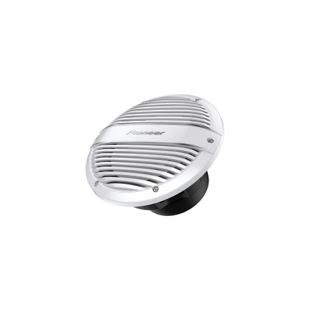 Pioneer TS-ME100WC | Subwoofer de qualité marine de 25 cm / 10 pouces (900 W) | blanc