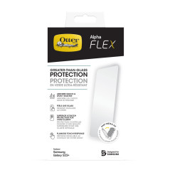 Otterbox Protecteur d'écran Alpha Flex pour Samsung Galaxy S23+, Protection ultra solide contre les fissures et les éclats, rési