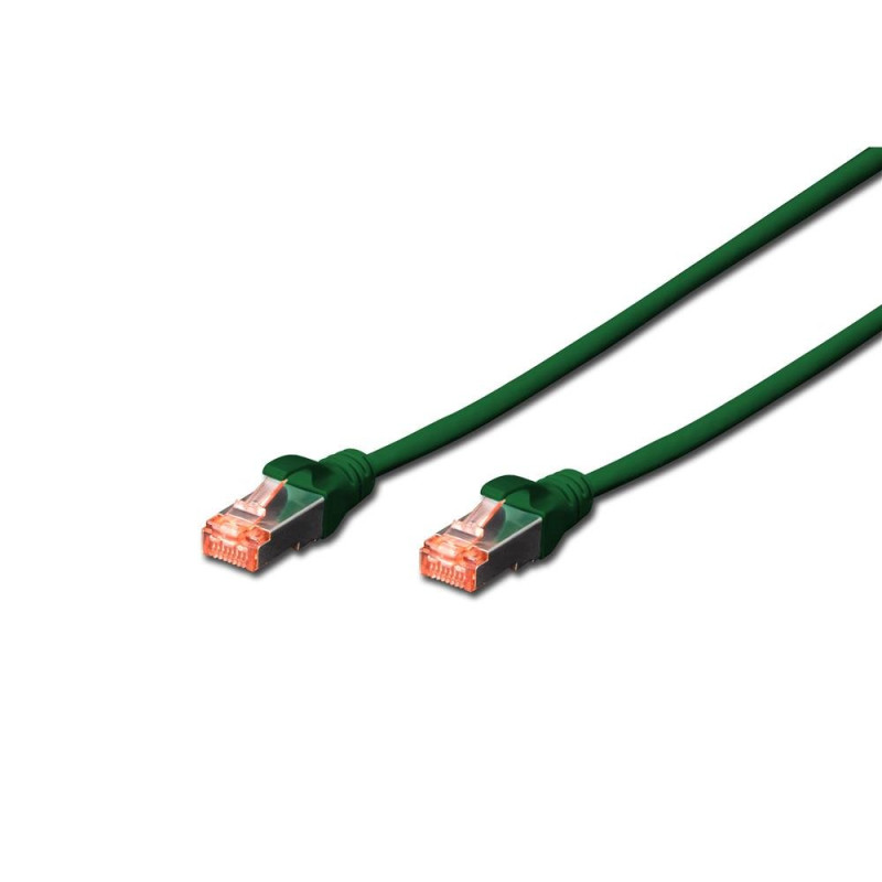 DIGITUS Câble LAN Cat 6-3m - RJ45 Câble réseau - S/FTP blindé - Compatible Cat 6A & Cat 7 - Vert DIGITUS Câble LAN Cat 6-3m - RJ45 Câble réseau - S/FTP blindé - Compatible Cat 6A & Cat 7 - Vert