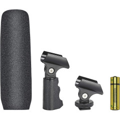 Audio-Technica ATR6550x Microphone Canon Vidéo/enregistrement Noir