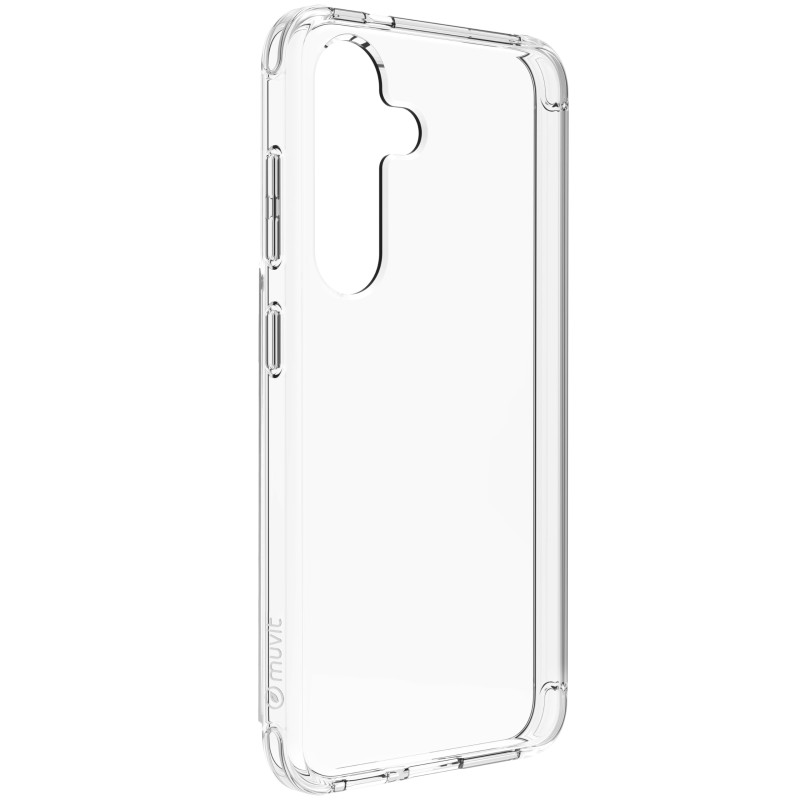 Muvit for France Coque Transparente Résistante aux Chutes de 2M pour Samsung Galaxy S24+. Eco-Responsable - Protection des Chute Muvit for France Coque Transparente Résistante aux Chutes de 2M pour Samsung Galaxy S24+. Eco-Responsable - Protection des Chute