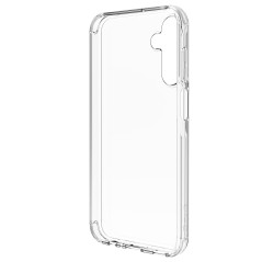 Muvit for France Coque Transparente Résistante aux Chutes de 2M pour Samsung Galaxy A15 4G/5G. Eco-Responsable - Protection des 