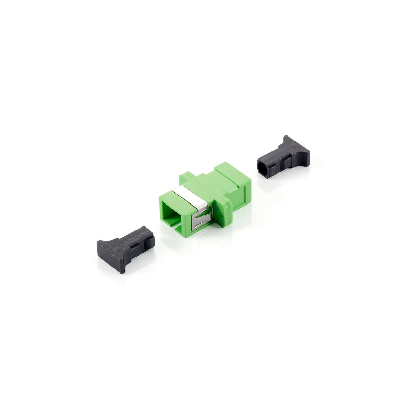 EQUIP 156144 ADAPTADOR DE FIBRA Ã“PTICA SC/APC Verde 12 PIEZA(S)