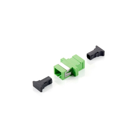 EQUIP 156144 ADAPTADOR DE FIBRA Ã“PTICA SC/APC Verde 12 PIEZA(S)