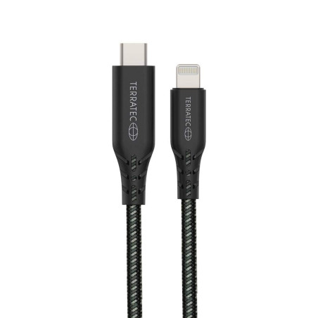 TerraTec Charge CL2 Câble de données USB type C Lightning 2 m
