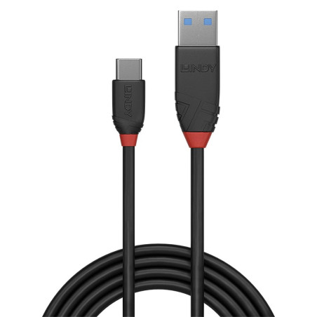 Lindy 36915 Câble USB 3.1 Type A vers C 3A 0.5 M