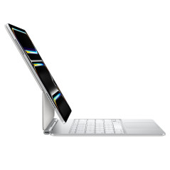 Apple Magic Keyboard pour iPad Pro 13 Pouces (M4) - Français - Blanc ​​​​​​​