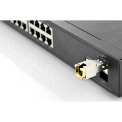DIGITUS dn-81005 Mini-GBIC 1250 Mbit/s cuivre réseau Module émetteur-récepteur – réseau de réseau (Mini-GBIC, métallique, MiniGB