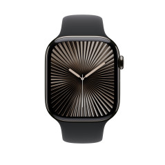Apple Watch Band - Bracelet Sport - 46 mm - Noir - Extra Large