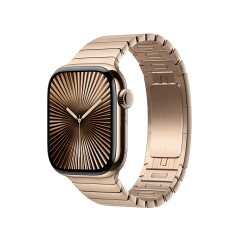 Apple Watch Band - Bracelet à Maillons - 42 mm - Or - Taille unique (adaptée à la majorité des poignets)