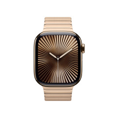 Apple Watch Band - Bracelet à Maillons - 42 mm - Or - Taille unique (adaptée à la majorité des poignets)