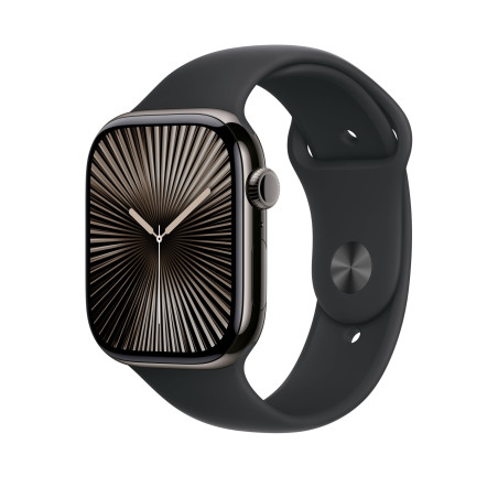Apple Watch Band - Bracelet Sport - 46 mm - Noir - S/M