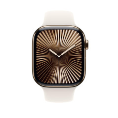 Apple Watch Band - Bracelet Sport - 46 mm - Lumière stellaire - M/L