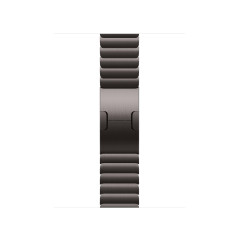 Apple Watch Band - Bracelet à Maillons - 42 mm - Ardoise - Taille unique (adaptée à la majorité des poignets)