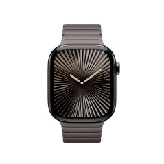 Apple Watch Band - Bracelet à Maillons - 42 mm - Ardoise - Taille unique (adaptée à la majorité des poignets)