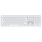 Apple Magic Keyboard avec Touch ID et pavé numérique pour Les Mac avec Puce Apple - Danois - Touches Blanches Apple Magic Keyboard avec Touch ID et pavé numérique pour Les Mac avec Puce Apple - Danois - Touches Blanches 