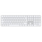 Apple Magic Keyboard avec Touch ID et pavé numérique pour Les Mac avec Puce Apple - Anglais Britannique - Touches Blanches Apple Magic Keyboard avec Touch ID et pavé numérique pour Les Mac avec Puce Apple - Anglais Britannique - Touches Blanches 
