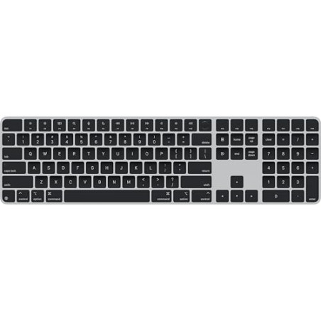 Apple Magic Keyboard avec Touch ID et pavé numérique pour Les Mac avec Puce Apple - Anglais américain - Touches Noires 