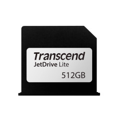 Transcend JetDrive Lite 130 Carte d'extension 512GB pour MacBook Air 13" (Fin 2010-2017) jusqu'à 95/55 MB/s - TS512GJDL130