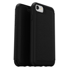 Otterbox Strada Coque pour iPhone 7/8/SE 2e gen/SE 3e gen, Antichoc, Anti-Chute, Cuir de qualité, 2 Porte-Cartes, supporte 3 x P