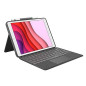 Combo Touch pour iPad (7e, 8e et 9e générations), Étui avec pavé tactile de précision, Clavier Italien QWERTY- Noir