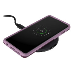 Otterbox Chargeur à Induction Qi - 10W (Livré avec Adapteur Secteur et Cable) Noir 78-52709