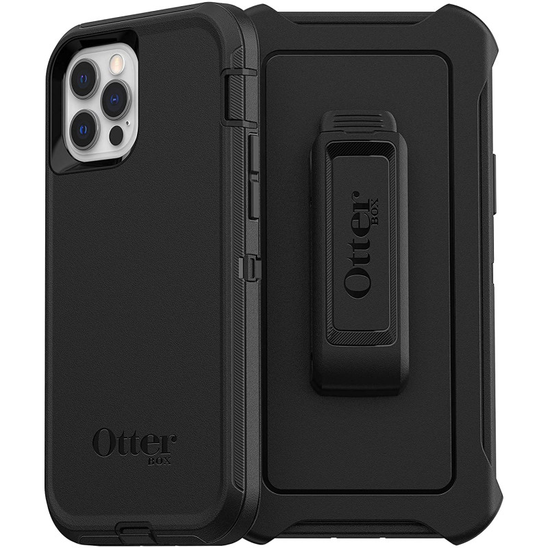 Otterbox Defender Coque pour iPhone 12/iPhone 12 Pro, Antichoc, Anti-Chute, Ultra-Robuste, Coque de Protection, supporte 4X Plus Otterbox Defender Coque pour iPhone 12/iPhone 12 Pro, Antichoc, Anti-Chute, Ultra-Robuste, Coque de Protection, supporte 4X Plus