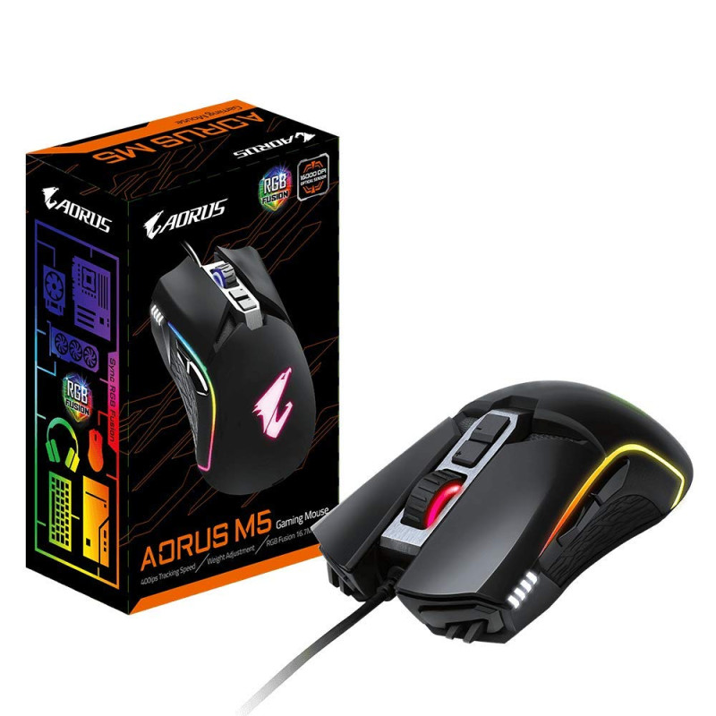 Gigabyte Aorus M5 Souris de Jeu RGB