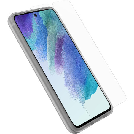 Otterbox Pack de Protection pour Samsung Galaxy S21 FE 5G, Coque React Series, testé Selon Les Normes Militaires et Protecteur é