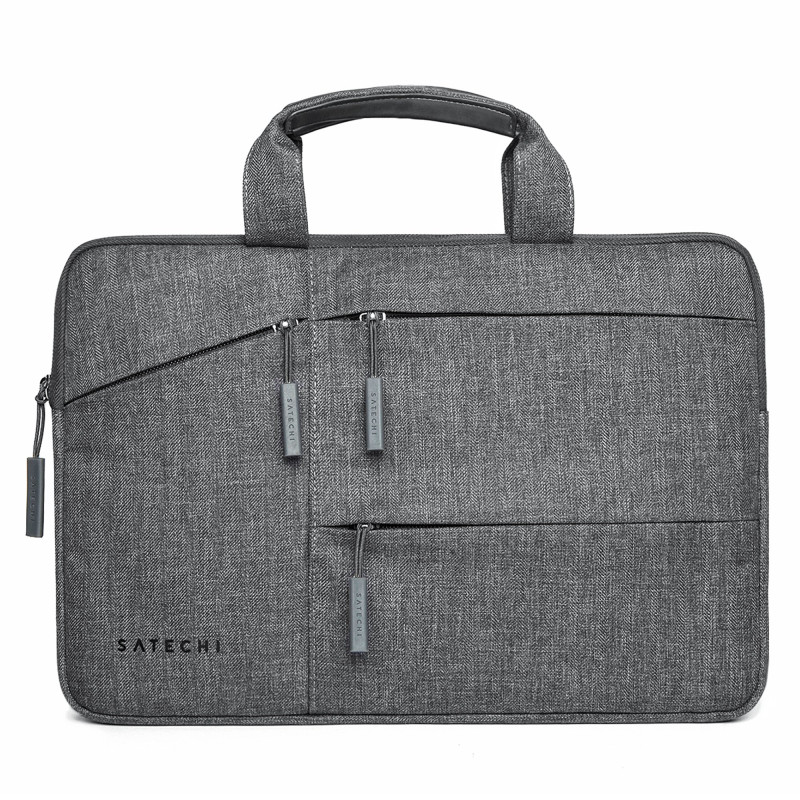 Satechi Sacoche pour Ordinateur 13 Pouces, Imperméable et Rembourrée avec Multiples Compartiments et Poches pour avec MacBook Ai Satechi Sacoche pour Ordinateur 13 Pouces, Imperméable et Rembourrée avec Multiples Compartiments et Poches pour avec MacBook Ai