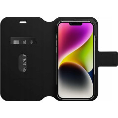Otterbox Strada Via Coque pour iPhone 14 Plus, Étui Folio de Protection Antichoc, antichute, Fin et Doux au Toucher avec Porte-C