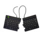 R-Go Split - Clavier Ergonomique - Ultra Mince - Avec Jeux de Touches séparés - Configuration AZERTY (BE) - Filaire USB - Plug & R-Go Split - Clavier Ergonomique - Ultra Mince - Avec Jeux de Touches séparés - Configuration AZERTY (BE) - Filaire USB - Plug &