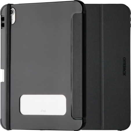 OtterBox React Folio Coque pour iPad 10e gen 2022, 11e gen 2025 (A16), Antichoc, Anti-Chute, étui Folio de Protection Fin, testé