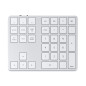 Satechi Pavé Numérique sans Fil Slim en Aluminium à 34 Touches, Mini Clavier Bluetooth Rechargeable USB-C pour MacBook, PC Porta Satechi Pavé Numérique sans Fil Slim en Aluminium à 34 Touches, Mini Clavier Bluetooth Rechargeable USB-C pour MacBook, PC Porta