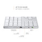 Satechi Pavé Numérique sans Fil Slim en Aluminium à 34 Touches, Mini Clavier Bluetooth Rechargeable USB-C pour MacBook, PC Porta Satechi Pavé Numérique sans Fil Slim en Aluminium à 34 Touches, Mini Clavier Bluetooth Rechargeable USB-C pour MacBook, PC Porta