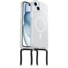 Otterbox React Necklace Coque avec MagSafe pour iPhone 15 Plus / 14 Plus, Coque de Protection avec Collier réglable et Amovible,