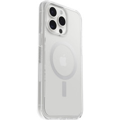 Otterbox Symmetry Clear pour MagSafe Coque pour iPhone 15 Pro Max, Antichoc, Anti-Chute, Fine, supporte 3 x Plus de Chutes Que l